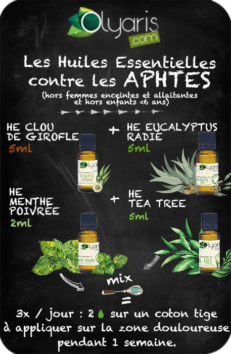 Aphtes et Huiles Essentielles : LE Remède Naturel à Utiliser